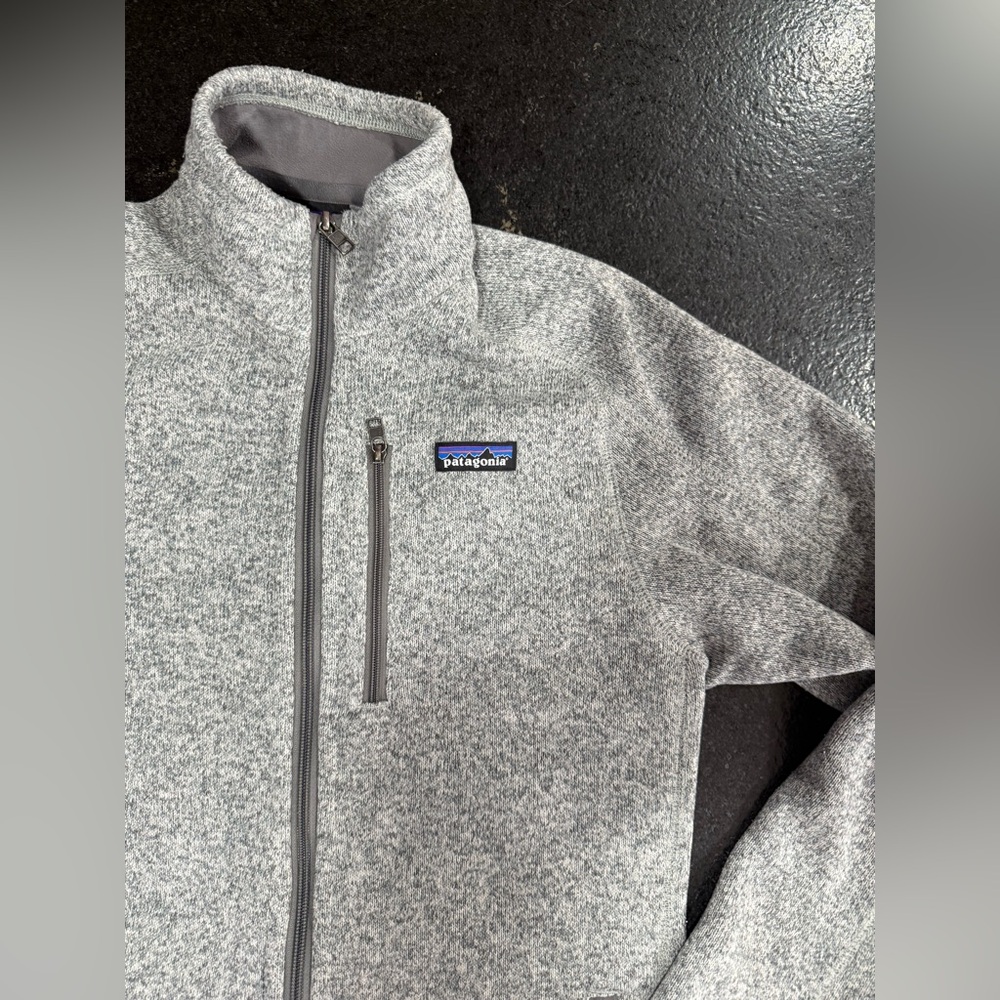 Patagonia Men’s Better Sweater Fleece Jacket – Medium – Gray (Stonewash) - Picture 14 of 16